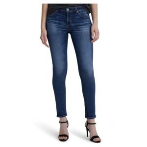 AG Jeans The Legging Ankle Super Skinny 360 Contour Dark Wash 27 ATR Stretch